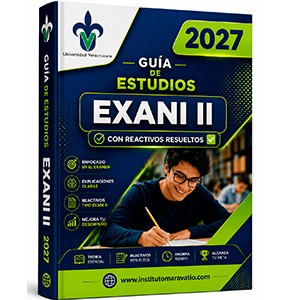 Guía CENEVAL EXANI II UV 2027 PDF Contestada  Universidad Veracruzana